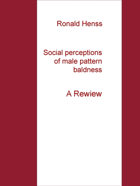 Social perceptions of male pattern baldness main product photo