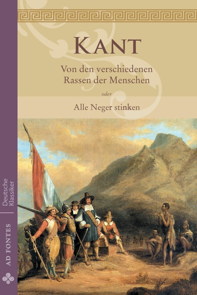 Von den verschiedenen Rassen der Menschen oder Alle Neger stinken main product photo