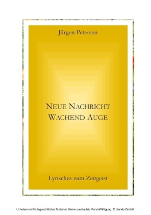 Neue Nachricht wachend Auge