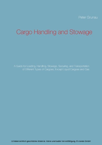Cargo Handling and Stowage main product photo