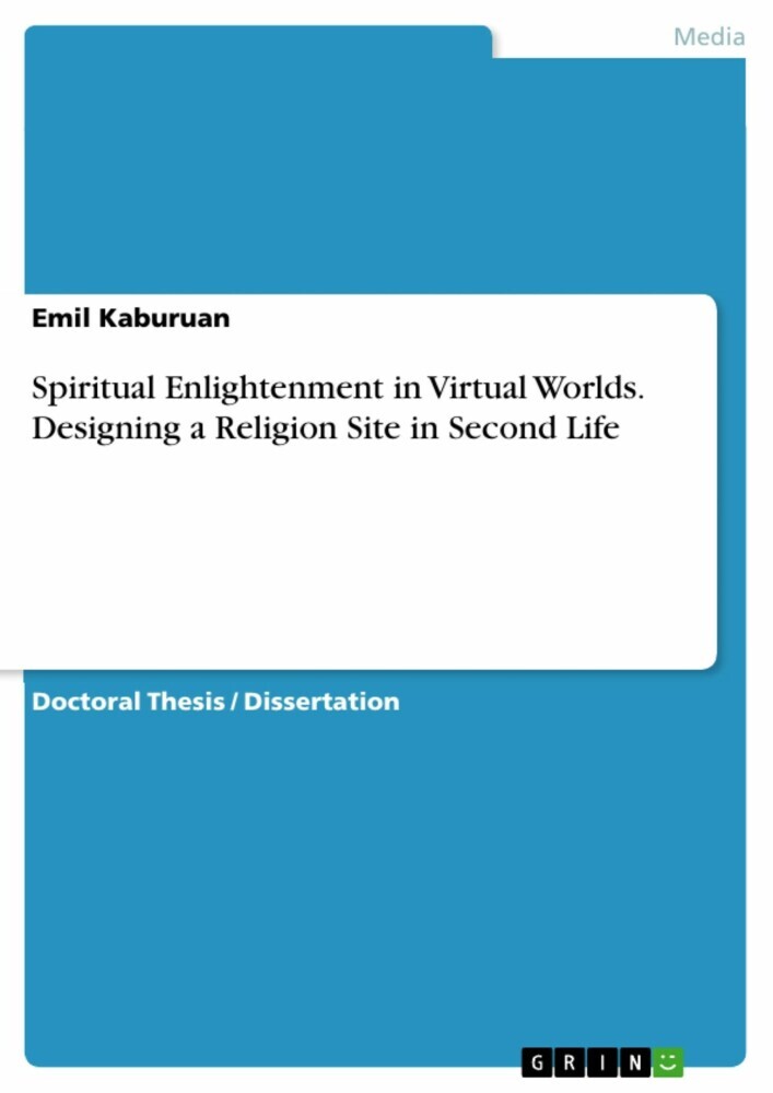 Spiritual Enlightenment in Virtual Worlds. Designing a Religion Site in Second Life main product photo