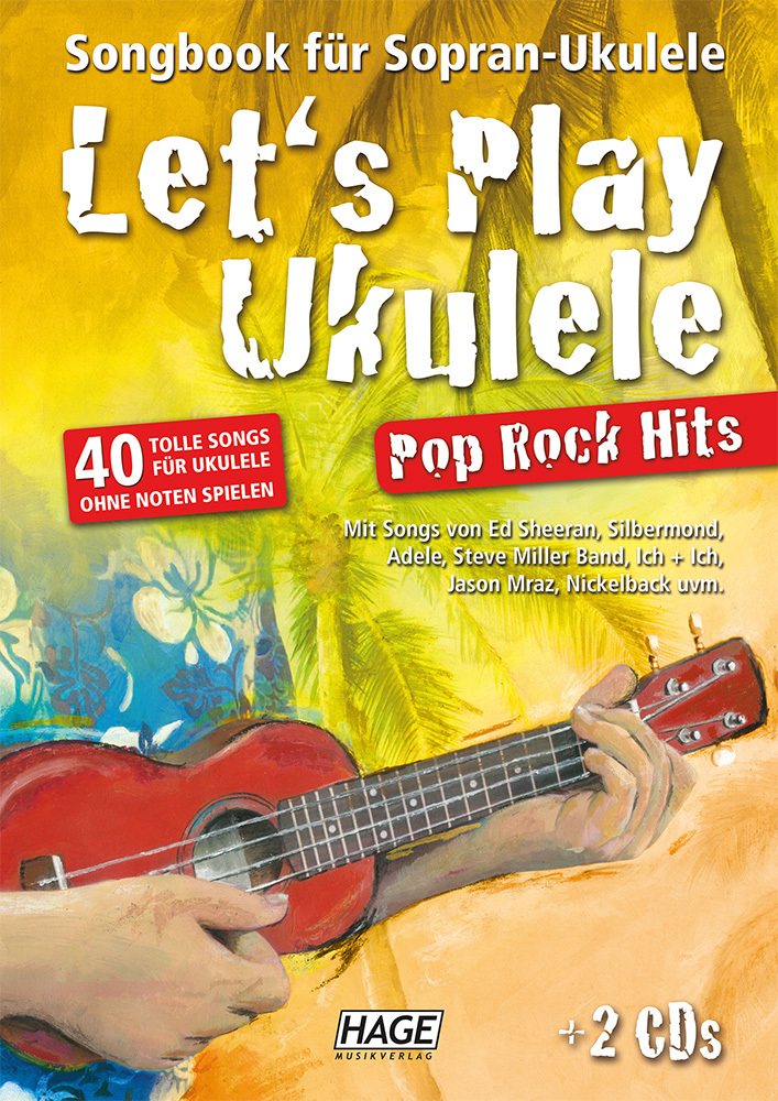 Let's Play Ukulele Pop Rock Hits (mit 2 CDs) main product photo