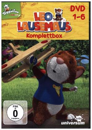 Leo Lausemaus Komplettbox. Staffel.1, 6 DVDs