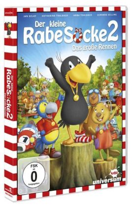 Der kleine Rabe Socke 2 - Das große Rennen, 1 DVD