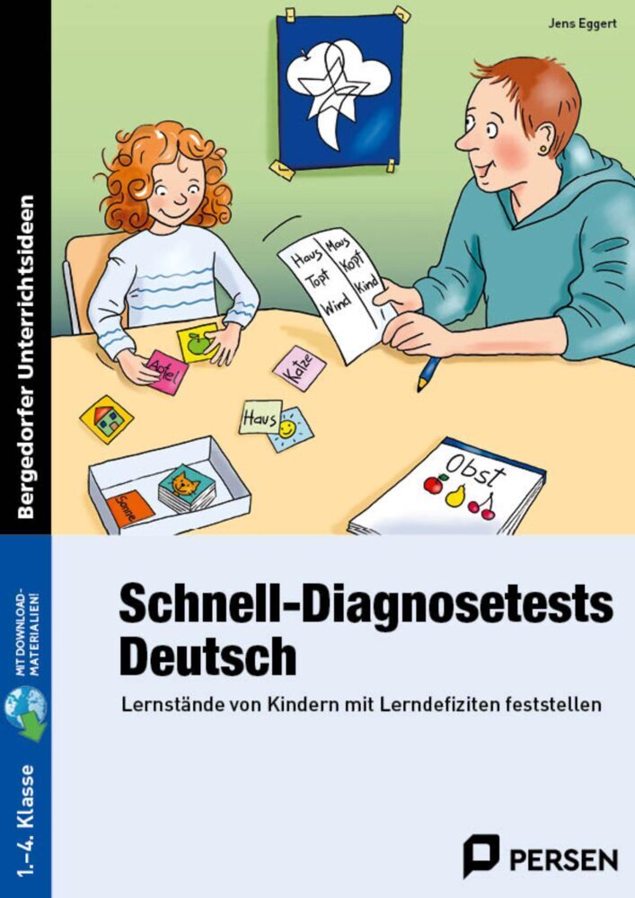 Schnell-Diagnosetests: Deutsch 1.-4. Klasse main product photo
