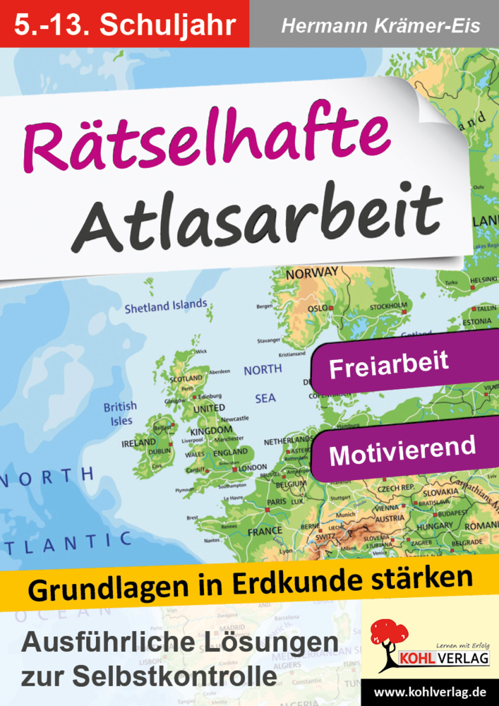 Rätselhafte Atlasarbeit main product photo
