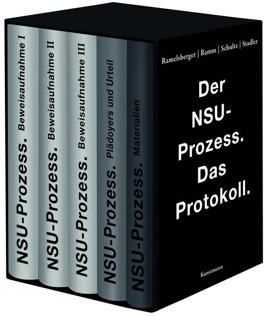 Der NSU Prozess, 5 Bände main product photo
