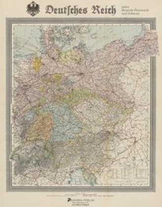 Deutsches Reich nebst Deutsch-Österreich und Schweiz