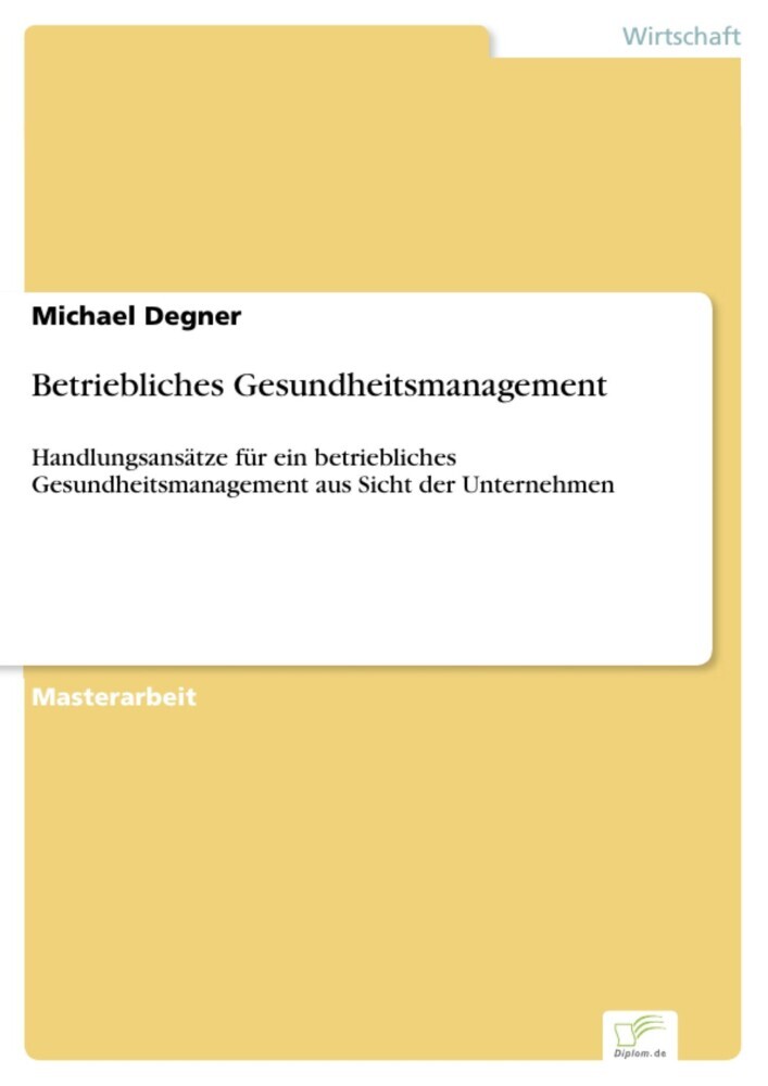 Betriebliches Gesundheitsmanagement main product photo