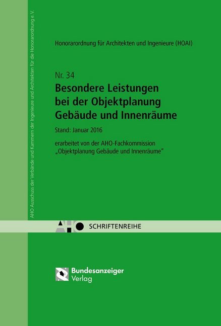 Besondere Leistungen bei der Objektplanung Gebäude und Innenräume main product photo