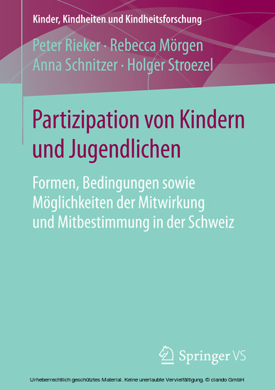 Partizipation von Kindern und Jugendlichen main product photo