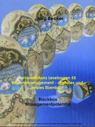 Personalbilanz Lesebogen 55 Wissensmanagement - digitales und reales Ebenbild
