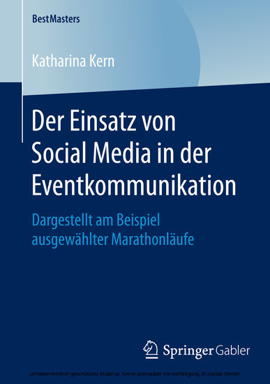 Der Einsatz von Social Media in der Eventkommunikation main product photo