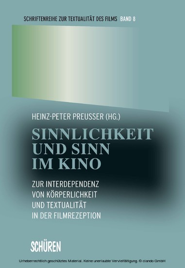 Sinnlichkeit und Sinn im Kino main product photo