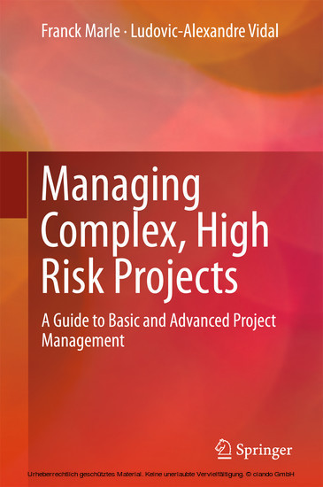 Managing Complex, High Risk Projects main product photo