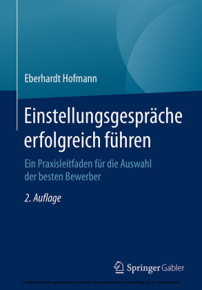 Einstellungsgespräche erfolgreich führen
