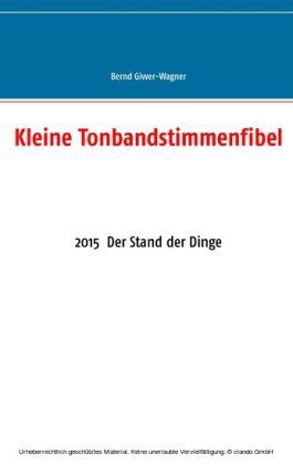 Kleine Tonbandstimmenfibel main product photo