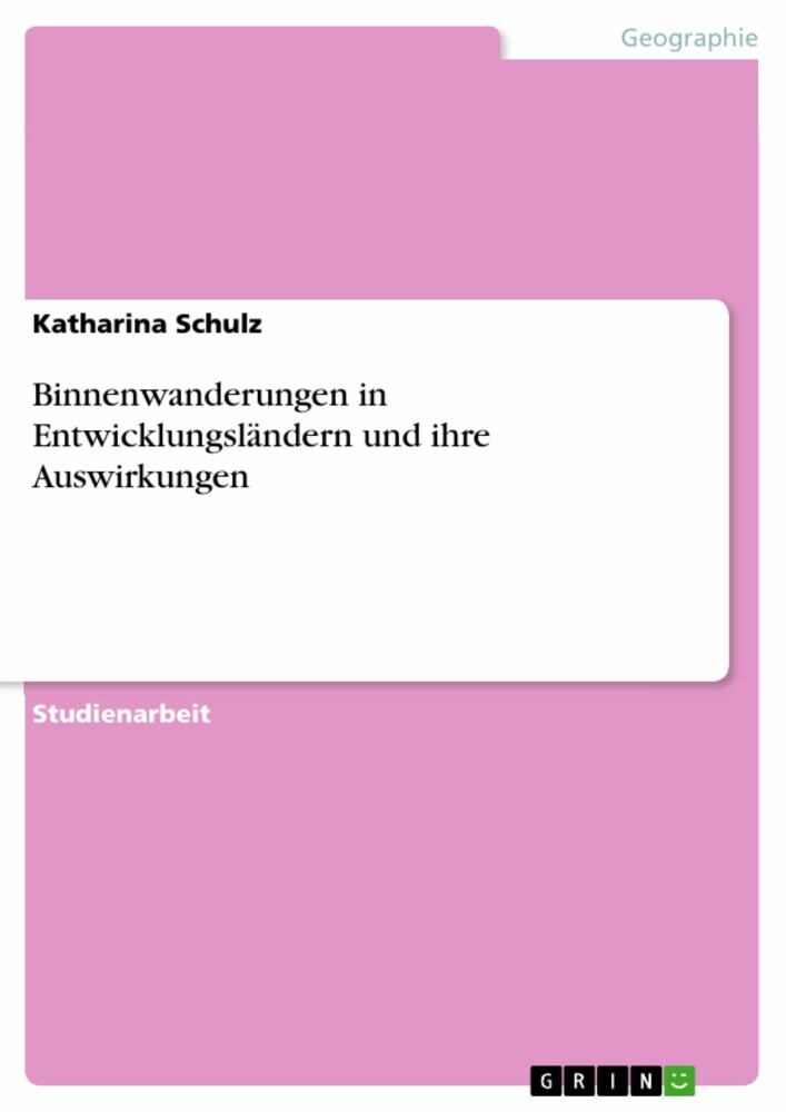 Binnenwanderungen in Entwicklungsländern und ihre Auswirkungen main product photo