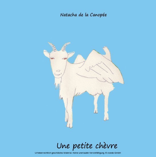 Une petite chèvre main product photo