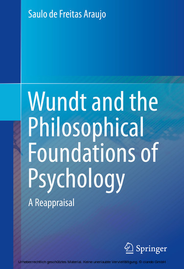 Wundt and the Philosophical Foundations of Psychology main product photo