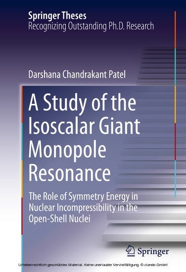 A Study of the Isoscalar Giant Monopole Resonance main product photo