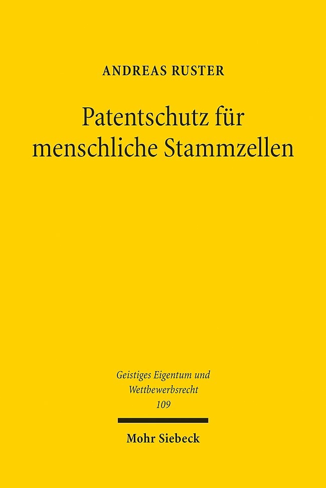 Patentschutz für menschliche Stammzellen main product photo