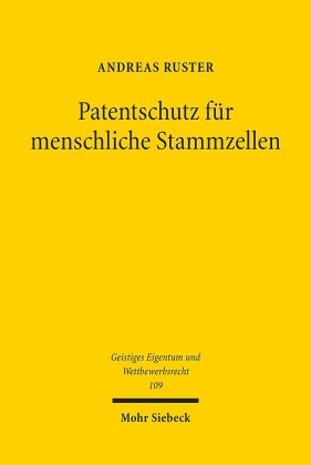 Patentschutz für menschliche Stammzellen