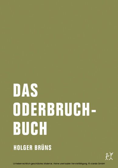 Das Oderbruchbuch main product photo