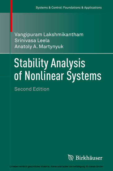 Stability Analysis of Nonlinear Systems main product photo