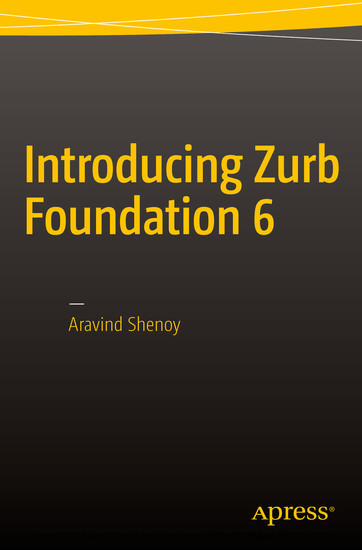 Introducing Zurb Foundation 6 main product photo