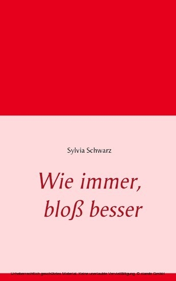 Wie immer, bloß besser main product photo