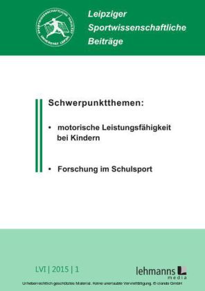 Leipziger Sportwissenschaftliche Beiträge