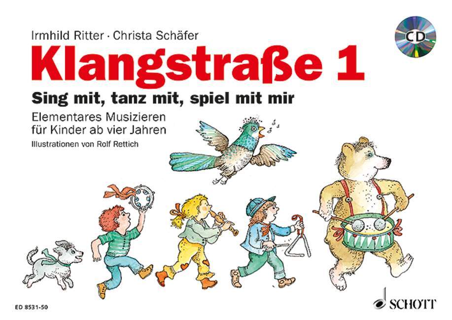 Klangstraße, Kinderheft, m. Audio-CD. Tl.1 main product photo