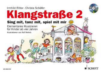 Klangstraße, Kinderheft, m. Audio-CD. Tl.2