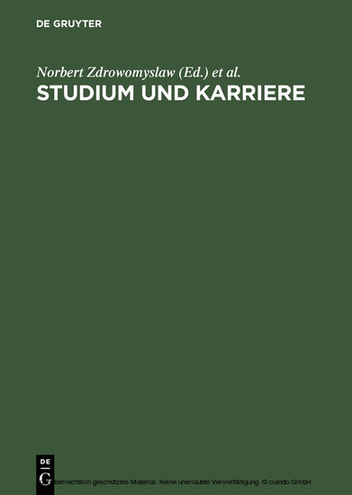 Studium und Karriere main product photo
