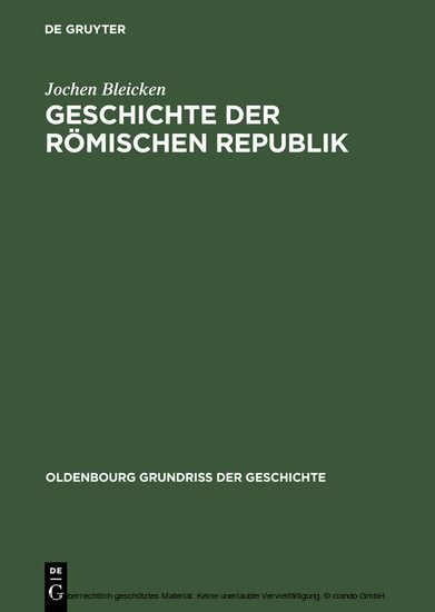 Geschichte der römischen Republik main product photo