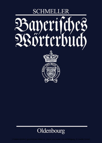 Bayerisches Wörterbuch main product photo
