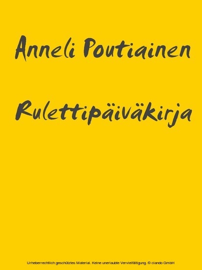 Rulettipäiväkirja main product photo