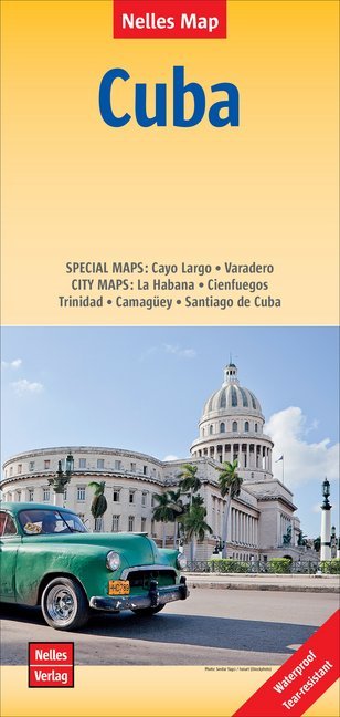 Nelles Map Landkarte Cuba | Kuba main product photo