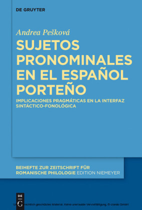 Sujetos pronominales en el español porteño