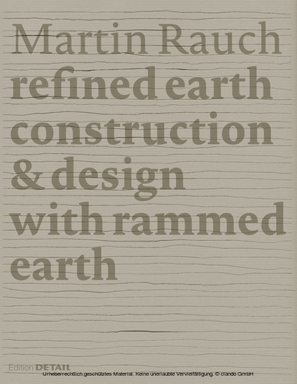 Martin Rauch: Refined Earth main product photo