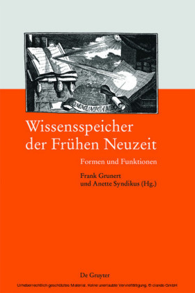 Wissensspeicher der Frühen Neuzeit