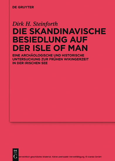 Die skandinavische Besiedlung auf der Isle of Man main product photo