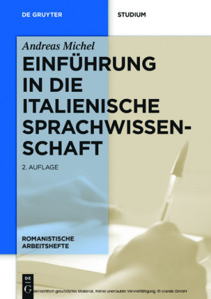 Einführung in die italienische Sprachwissenschaft