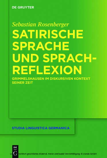 Satirische Sprache und Sprachreflexion main product photo
