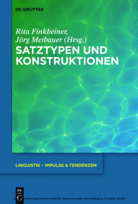 Satztypen und Konstruktionen