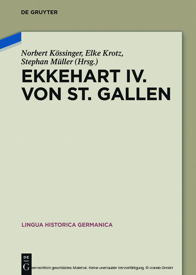 Ekkehart IV. von St. Gallen main product photo