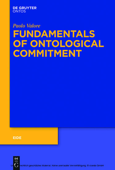 Fundamentals of Ontological Commitment main product photo