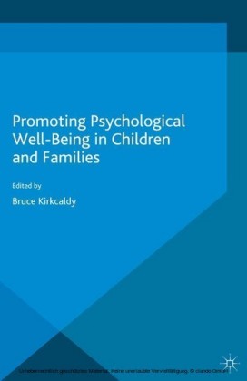 Promoting Psychological Wellbeing in Children and Families