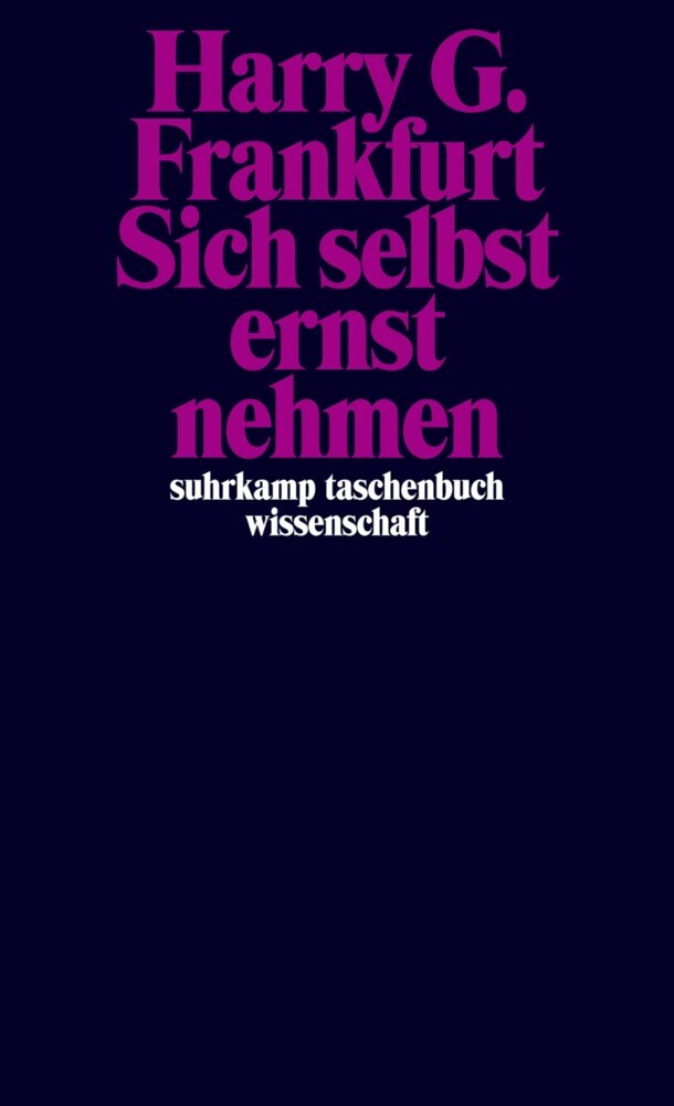 Sich selbst ernst nehmen main product photo
